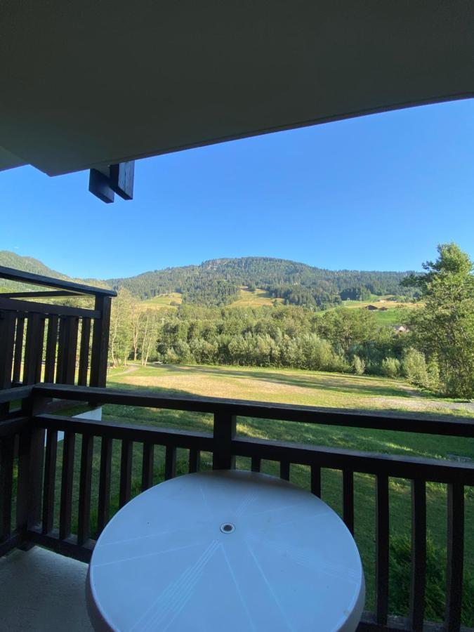 Studio Face Aux Pistes Praz-sur-Arly Exterior foto